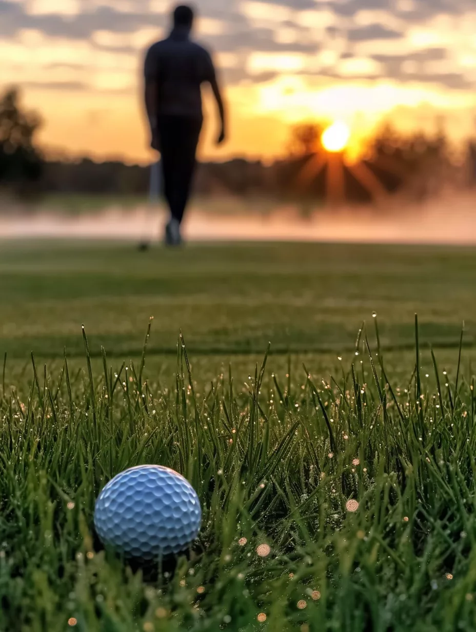 Natural Flow Golf - Ball in grass